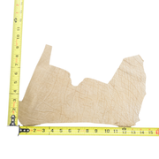 Genuine Elephant Nonstock Project Pieces, 4.5-5.5 oz, 0.5-1.5 Sq Ft, Oatmeal / < 1 Sq Ft / Hide 4 | The Leather Guy