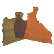 Oil Tan Project Piece 3 Pack Bundle, 4-6 oz, 12-27 Sq Ft Total, | The Leather Guy