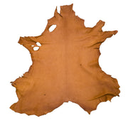 Tobacco, 3-5 oz, 5-16 SF, Colorado Buckskin Deer Hides, Premium / 5-7 / 2-3 oz | The Leather Guy