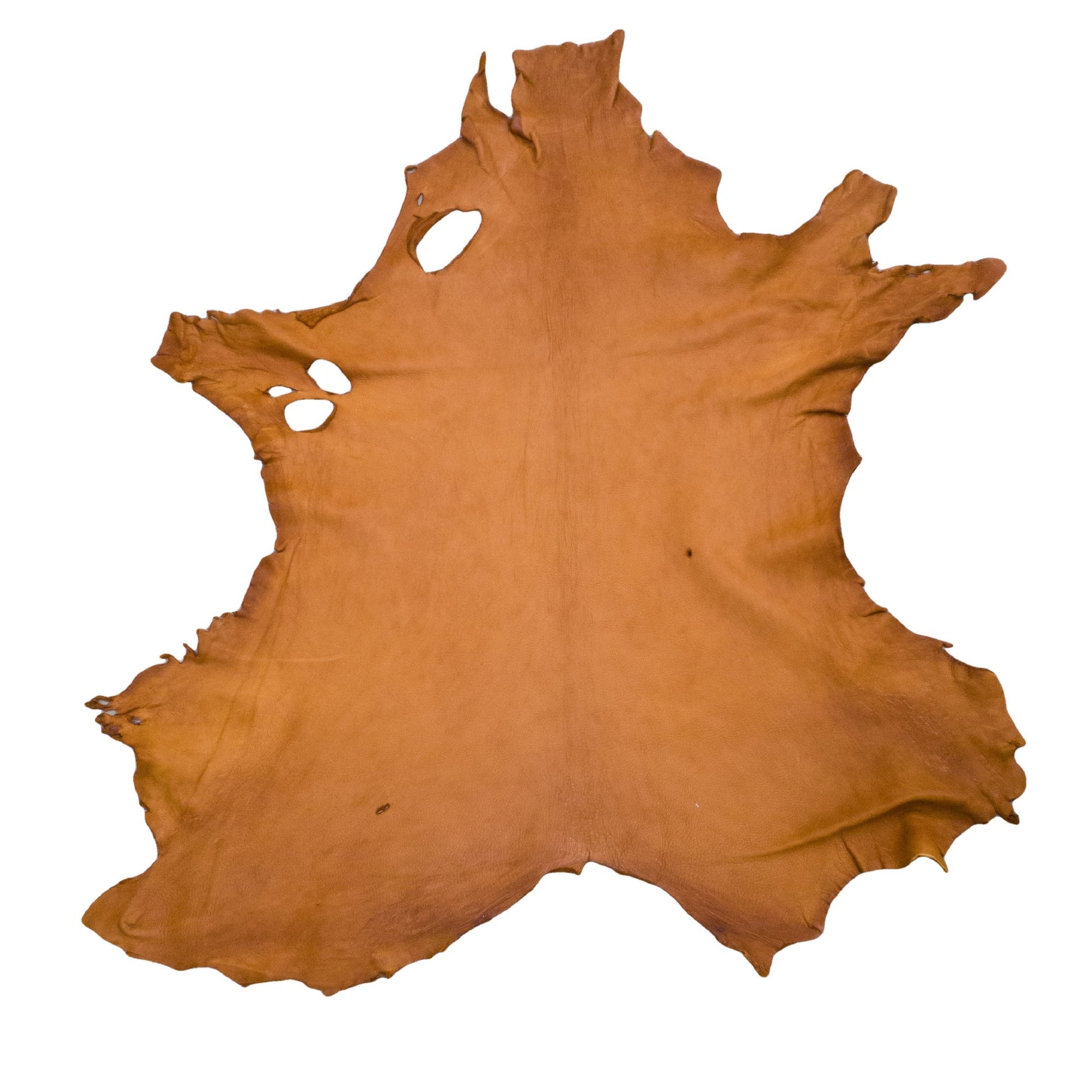 Tobacco, 3-5 oz, 5-16 SF, Colorado Buckskin Deer Hides, Premium / 5-7 / 2-3 oz | The Leather Guy