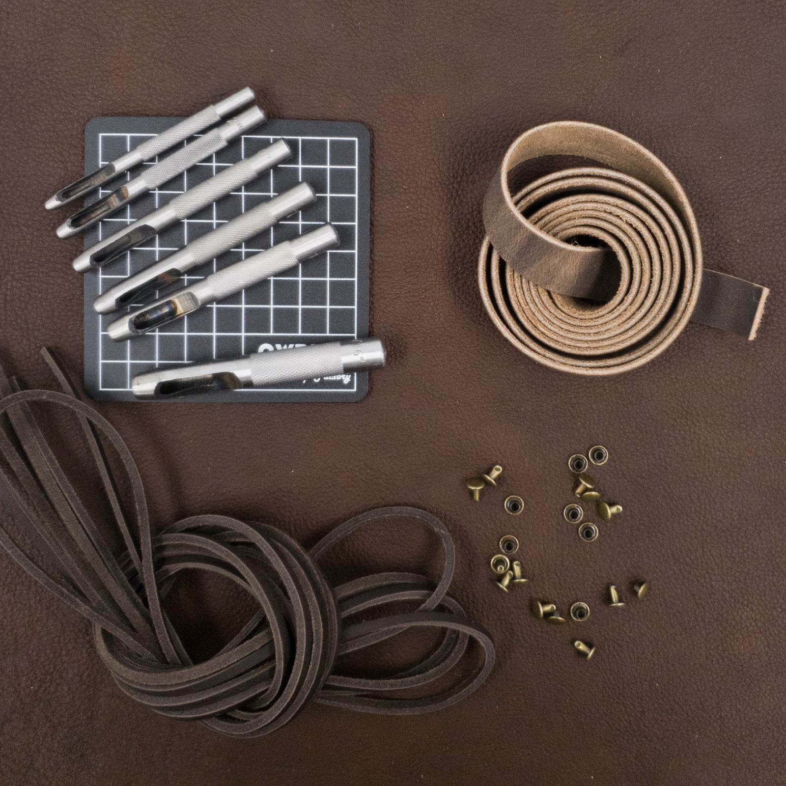 plant hanger kit Leather Plant Hanger Kit