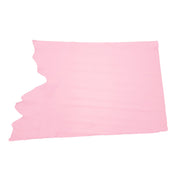 Pasadena Perfect Pink Tried n True 3-4 oz Leather Cow Hides, 6.5-7.5 Square Foot / Project Piece (Middle) | The Leather Guy