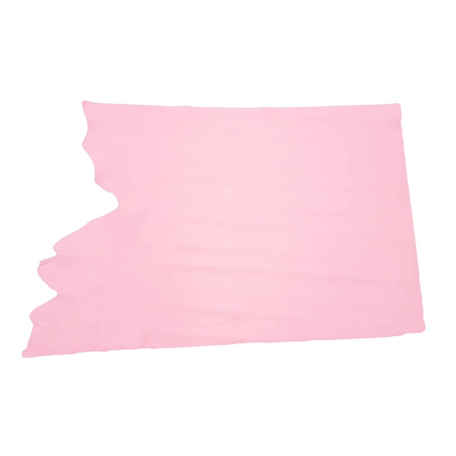 Pasadena Perfect Pink Tried n True 3-4 oz Leather Cow Hides, 6.5-7.5 Square Foot / Project Piece (Middle) | The Leather Guy