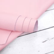 Baby Pink Cowhide Leather – Pebble Grain 3–4 oz | Pasadena Perfect Pink, | The Leather Guy