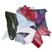 Cow Hide 1 pound Patent Handbag Fashion Remnants Bag, | The Leather Guy