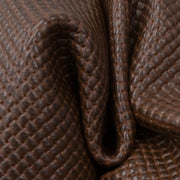 Basket Weave Brown, 3-4 oz, 20-23 sq ft, Cow Sides,  | The Leather Guy