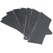 Exotic Mixed Color Leather Scrap and pieces, 1-5 oz, Remnant Bundle, Pig lined Ostrich | The Leather Guy