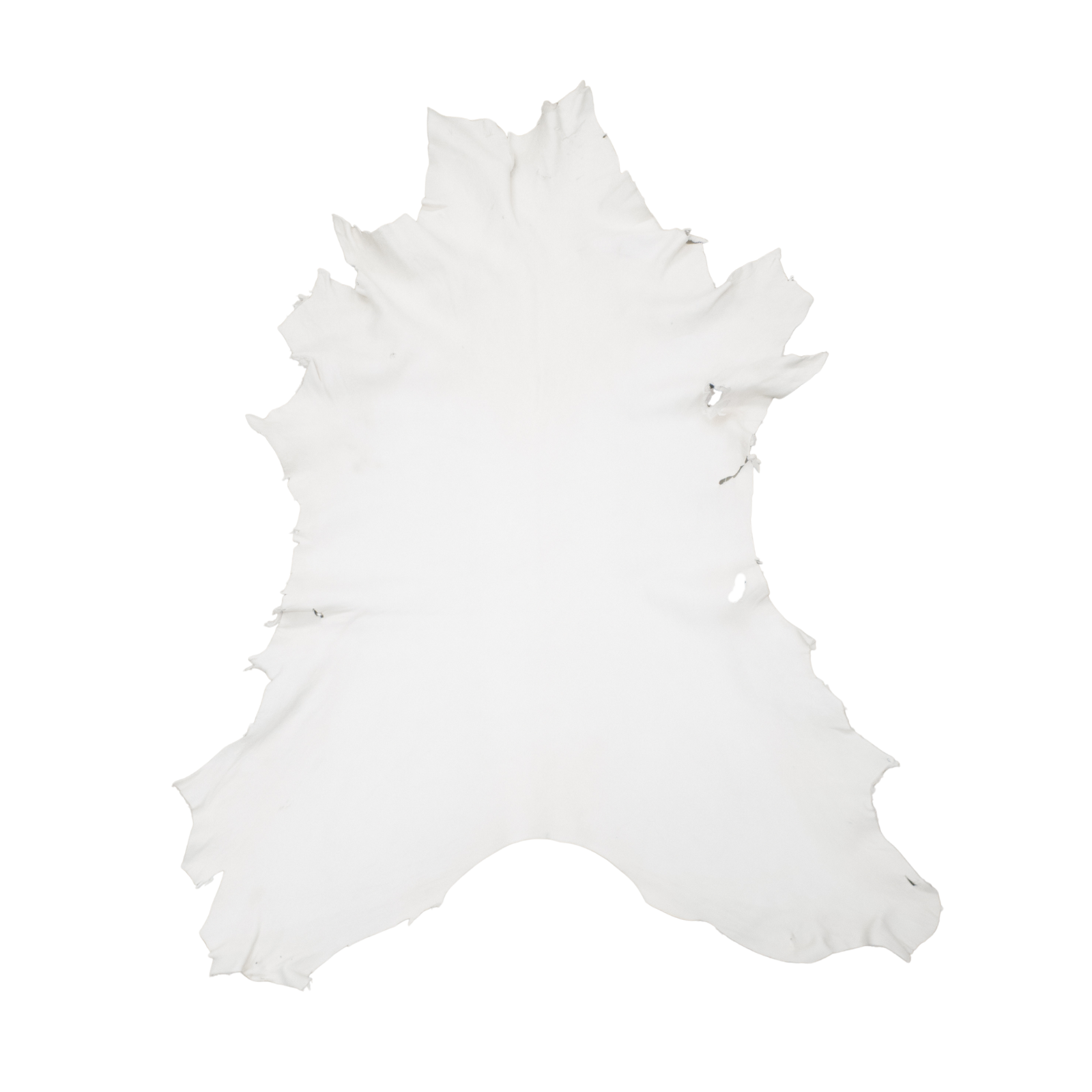 White, 3-5 oz, 5-16 SF, Colorado Buckskin Deer Hides, Premium / 5-7 / 3-4 oz | The Leather Guy