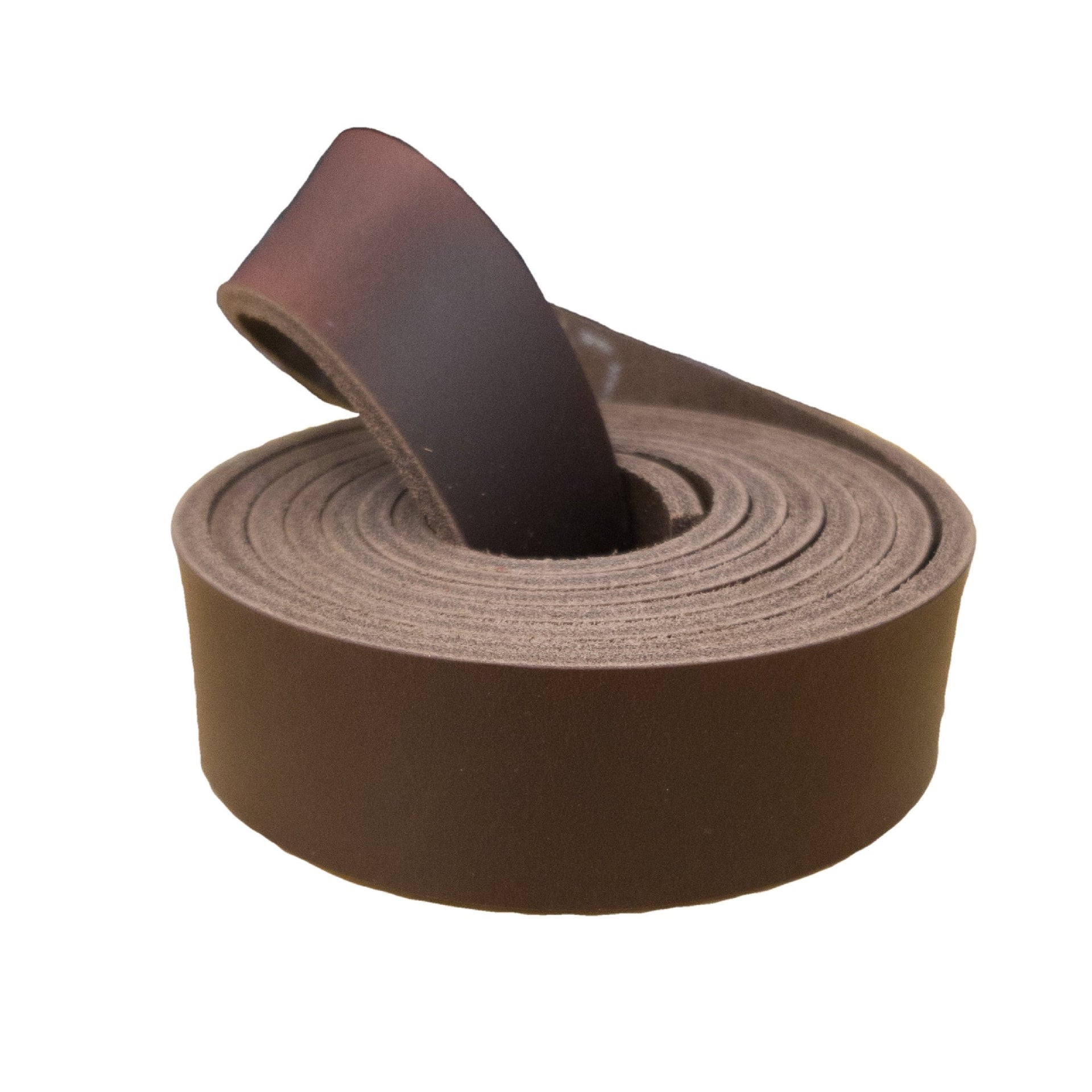SB Foot Non-stock Leather 60" Strap, Various Colors 5-6/10-11 oz, Proto (Coffeebean) 8.5-9.5 oz / 1" / 60" | The Leather Guy