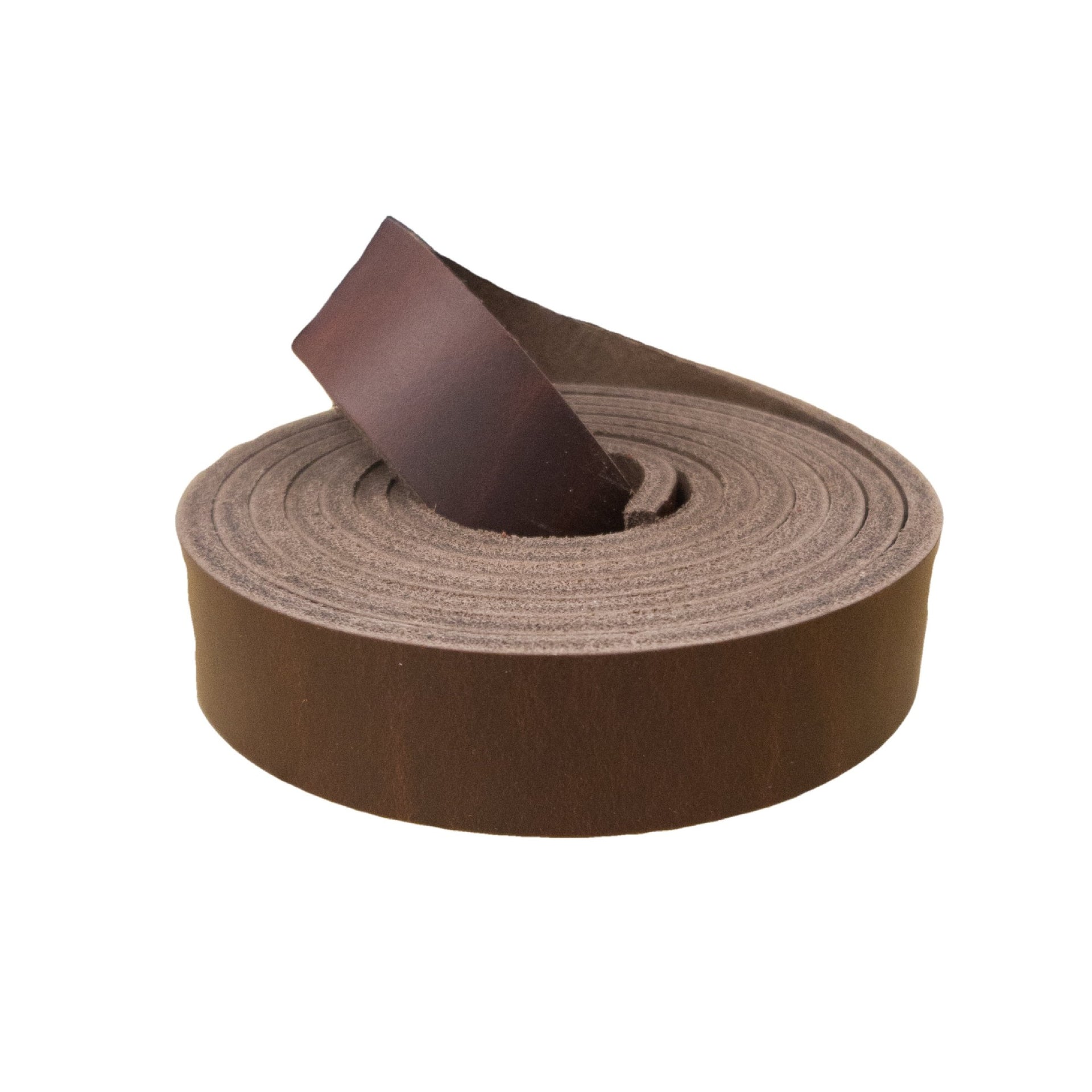 SB Foot Non-stock Leather 60" Strap, Various Colors 5-6/10-11 oz, Proto (Coffeebean) 8.5-9.5 oz / 3/4" / 60" | The Leather Guy