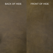 SB Foot Non-stock, Medium-Dark Brown Oil Tanned, Pre-cuts - Various Sizes, Proto (Khaki-Eco) / 4 x 6 | The Leather Guy