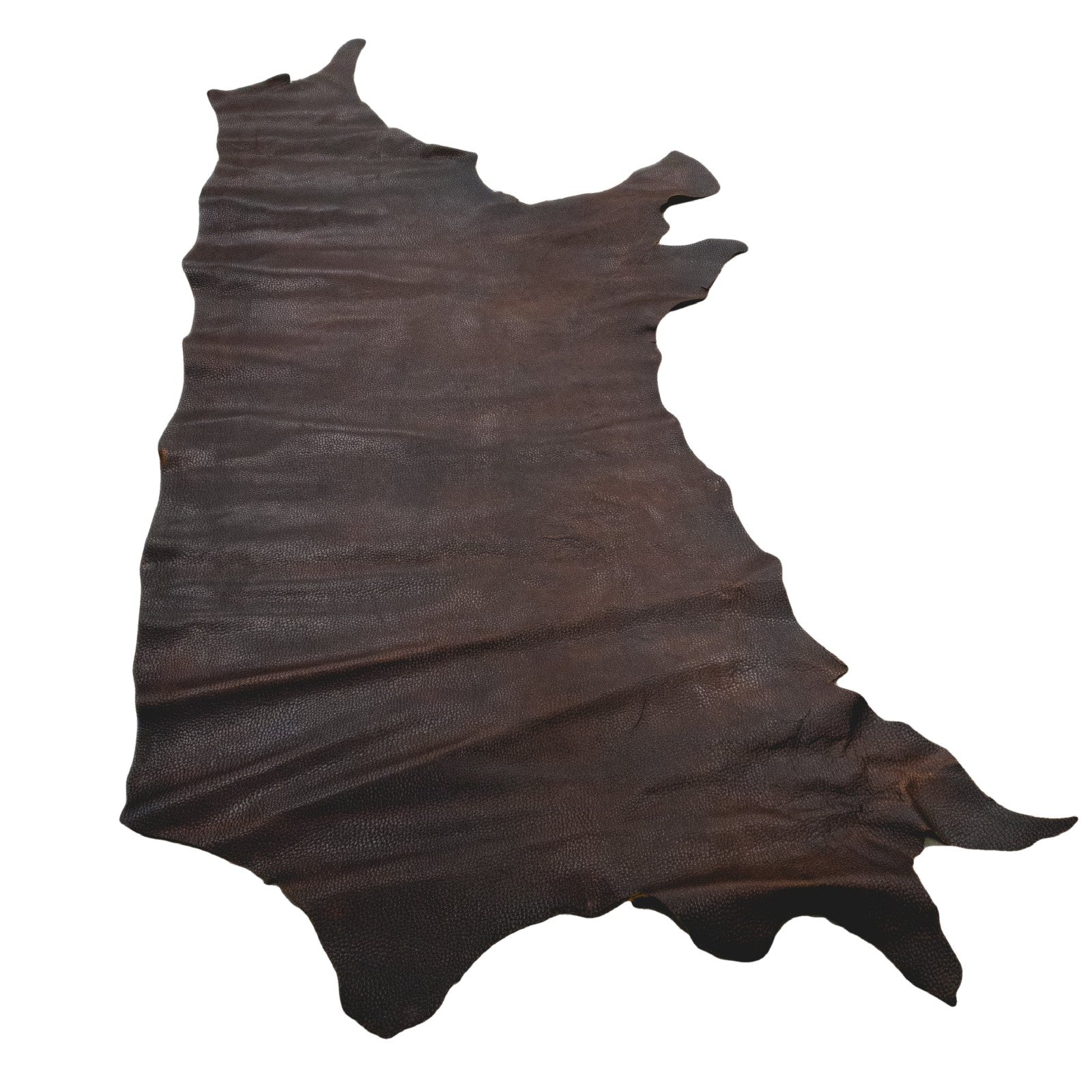 Parachute Pull-up Brown 4-5 oz, 10-29 SqFt, Flyin' Bison Sides and Project Pieces, Side / 12-14 Sq Ft | The Leather Guy