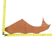 Genuine Elephant Nonstock Project Pieces, 4.5-5.5 oz, 0.5-1.5 Sq Ft, Pumpkin / < 1 Sq Ft / Hide 1 | The Leather Guy