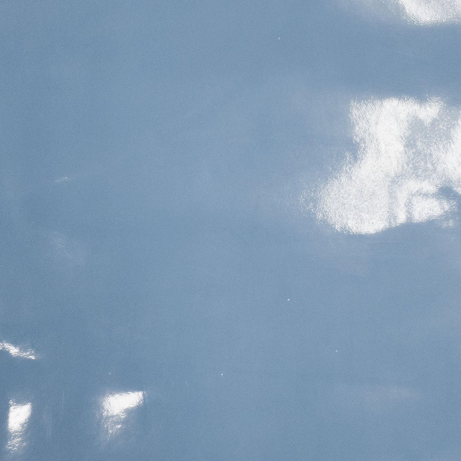 Solid Colors, Patent Cow Handbag Leather, Nonstock Precuts, Quiet Blue-Gray / 8 x 10 | The Leather Guy