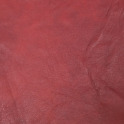 Upholstery Project Pieces Cowhide Leather – 2–4 oz Various Grain – Fits 14” & 19” Bar Stool Tops, Colors / 14 inches / Radiant Red | The Leather Guy