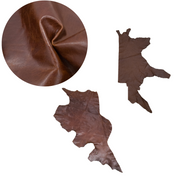 Dark Brown, 2-4 oz, 3-10 Sq Ft, Upholstery Cow Project Pieces, Reddish Brown (3-4 oz) / 3-6 Sq ft | The Leather Guy