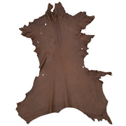 Retired Chocolate, 3-5 oz, 5-16 SF, Colorado Buckskin Deer Hides, Economy / 8-10 / 4-5 oz | The Leather Guy