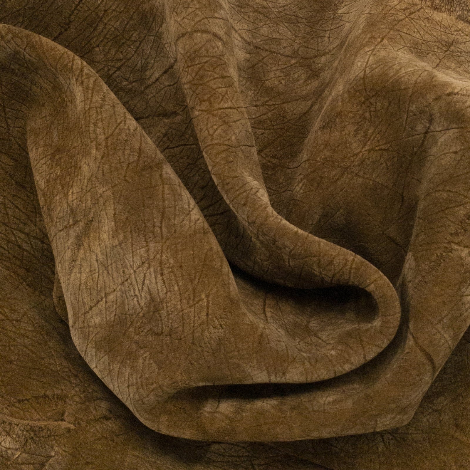 River Bottom Brown, 5-6 oz, 1-4 Sq Ft, Genuine Hippo Hides,  | The Leather Guy