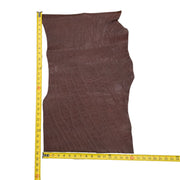 Russet Rain Forest Brown, 4-5 oz, 2-3 Sq Ft, Genuine Elephant Hides, 3 / Hide 1 | The Leather Guy