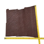 Russet Rain Forest Brown, 4-5 oz, 2-3 Sq Ft, Genuine Elephant Hides, 3 / Hide 2 | The Leather Guy