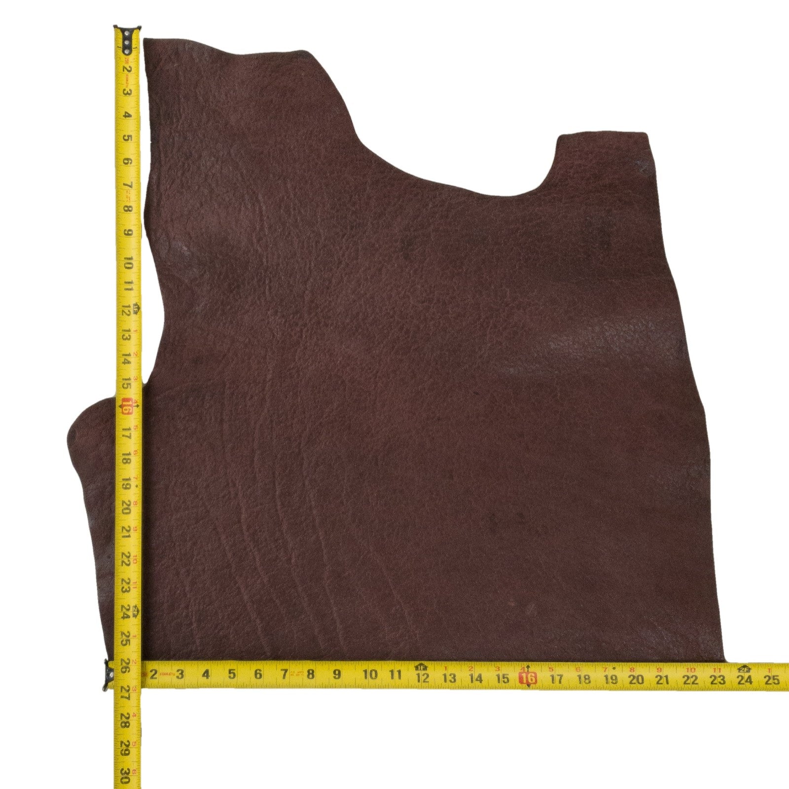 Russet Rain Forest Brown, 4-5 oz, 2-3 Sq Ft, Genuine Elephant Hides, 3 / Hide 3 | The Leather Guy