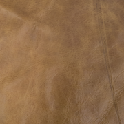 Upholstery Project Pieces Cowhide Leather – 2–4 oz Various Grain – Fits 14” & 19” Bar Stool Tops, Light-Medium Brown / 14 inches / Rustic Deep Sand | The Leather Guy