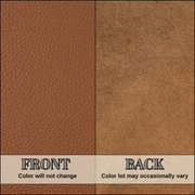 Saddle Brown Cowhide Leather – Pebble Grain 3–4 oz | San Antonio Saddle Brown, | The Leather Guy