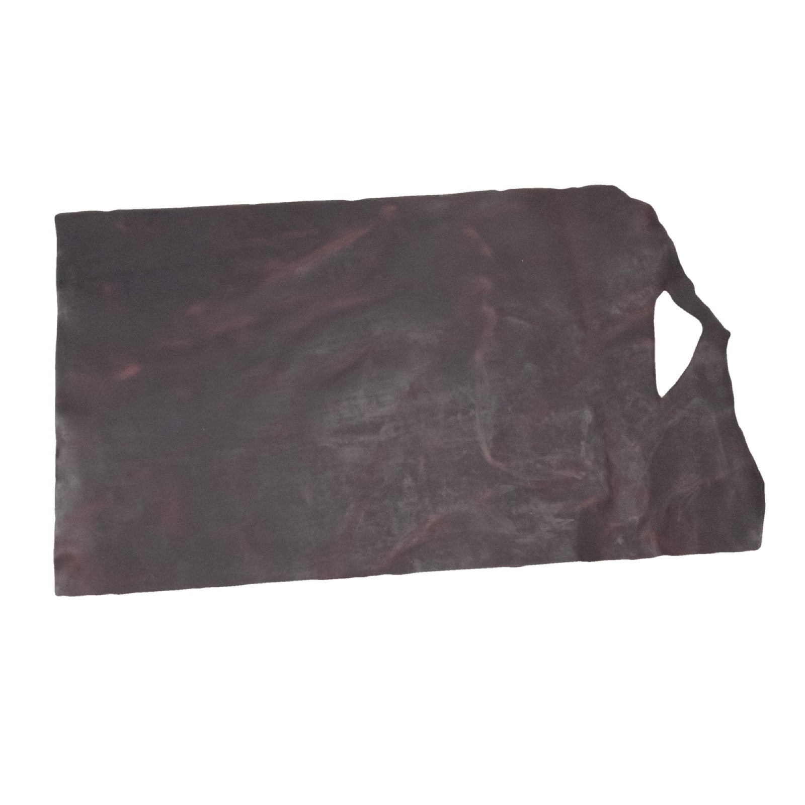 Excalibur (Black Cherry), SB Foot, Non-stock, 5-6 oz, Oil Tanned Hides, Middle Piece / 6.5 - 7.5 Sq Ft | The Leather Guy