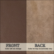 Dark Brown Cowhide Leather – Pebble Grain 3–4 oz | Seattle Roast Brown, | The Leather Guy