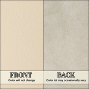 Cream Cowhide Leather – Pebble Grain 3–4 oz | Sacramento Valley Almond, | The Leather Guy