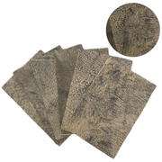 Genuine Giraffe Nonstock Pre-cuts, 4.5-5.5 oz, Various Colors, Tan Safari / 4 x 6 | The Leather Guy