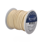 Deerskin Spool, 1/8" x 50 Ft Lacing, .8 mm, Buckskin | The Leather Guy