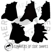 Single - Chrome Tan Sides Thin, 2-4 oz, 23 Sq Ft Average, | The Leather Guy