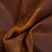 Sky Dance Orange, 6.5-32 SqFt, 2-3 oz, Pull up Sides & Pieces, Crazy Buffalo,  | The Leather Guy