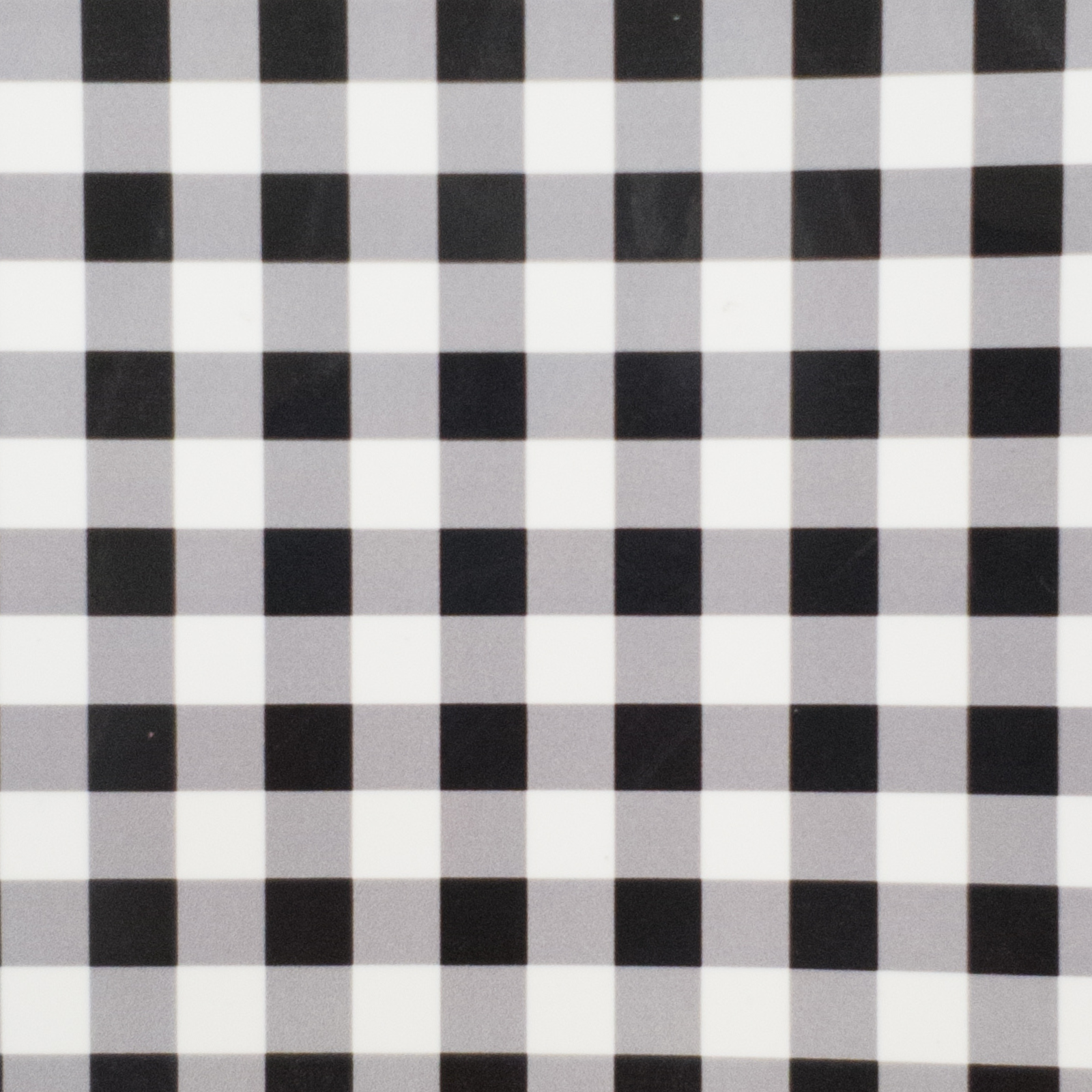 Spade Collection, Patent Cow Handbag Leather, Non-Stock Pre-Cuts, Small Black Gingham / 4x6 | The Leather Guy