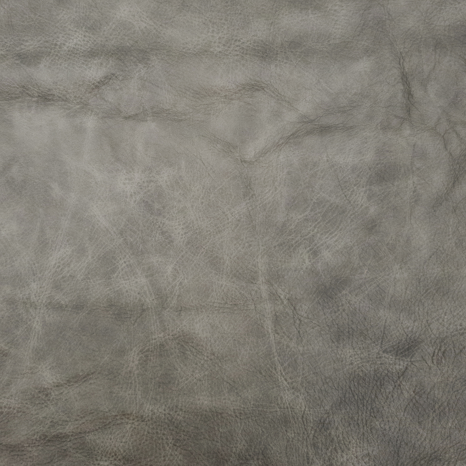 Upholstery Project Pieces Cowhide Leather – 2–4 oz Various Grain – Fits 14” & 19” Bar Stool Tops, Gray-Black / 14 inches / Smoke Signal Gray | The Leather Guy