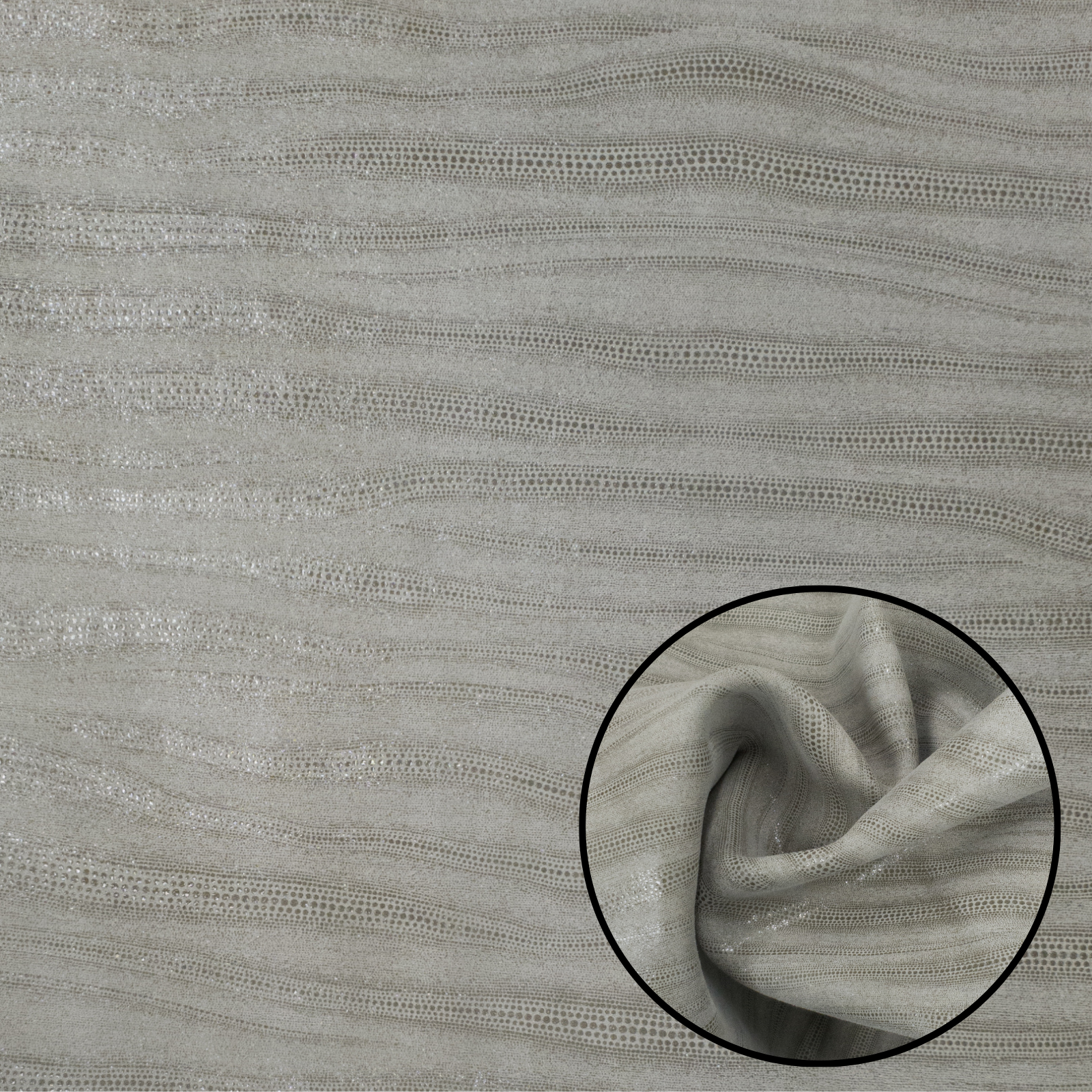 Soft Glam, 2-4 oz Fashion, Limited Stock Pre-cuts, Ripples on the Rocks Grey / 4 x 6 | The Leather Guy