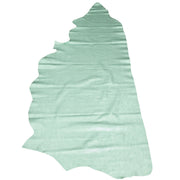 Spring Green Jade, 2.5-3.5 oz Cow Sides, Metallic Jewelry Box, Side / 15-17 Sq Ft | The Leather Guy