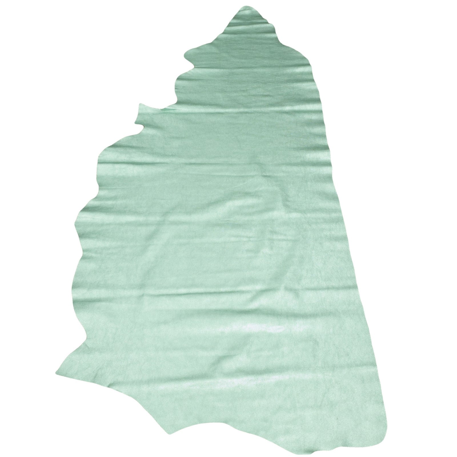 Spring Green Jade, 2.5-3.5 oz Cow Sides, Metallic Jewelry Box, Side / 15-17 Sq Ft | The Leather Guy