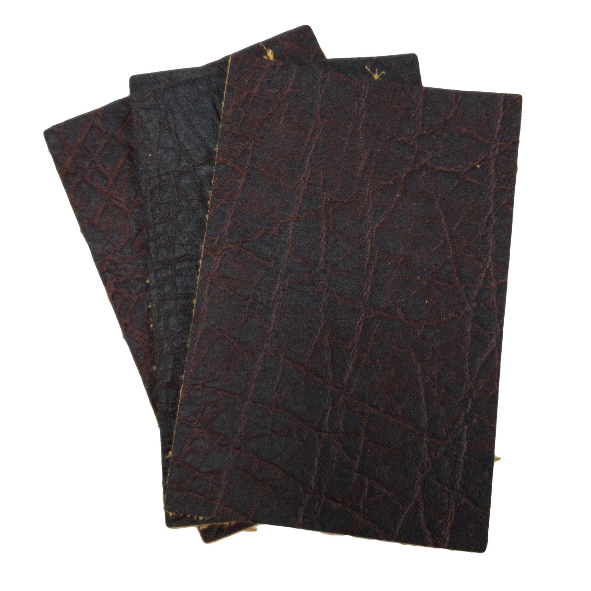 Genuine Elephant Nonstock Pre-cuts, 4.5-5.5 oz, Various Colors, Stiff Volcanic / 4" x 6" | The Leather Guy