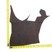 Genuine Elephant Nonstock Project Pieces, 4.5-5.5 oz, 0.5-1.5 Sq Ft, Stiff Volcanic / 1 Sq Ft / Hide 1 | The Leather Guy