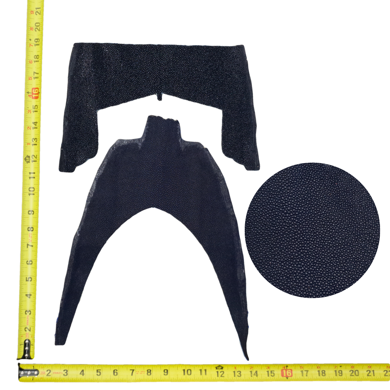 Stingray Project Pieces, 3 - 4.5 oz, Blue / Bottom | The Leather Guy