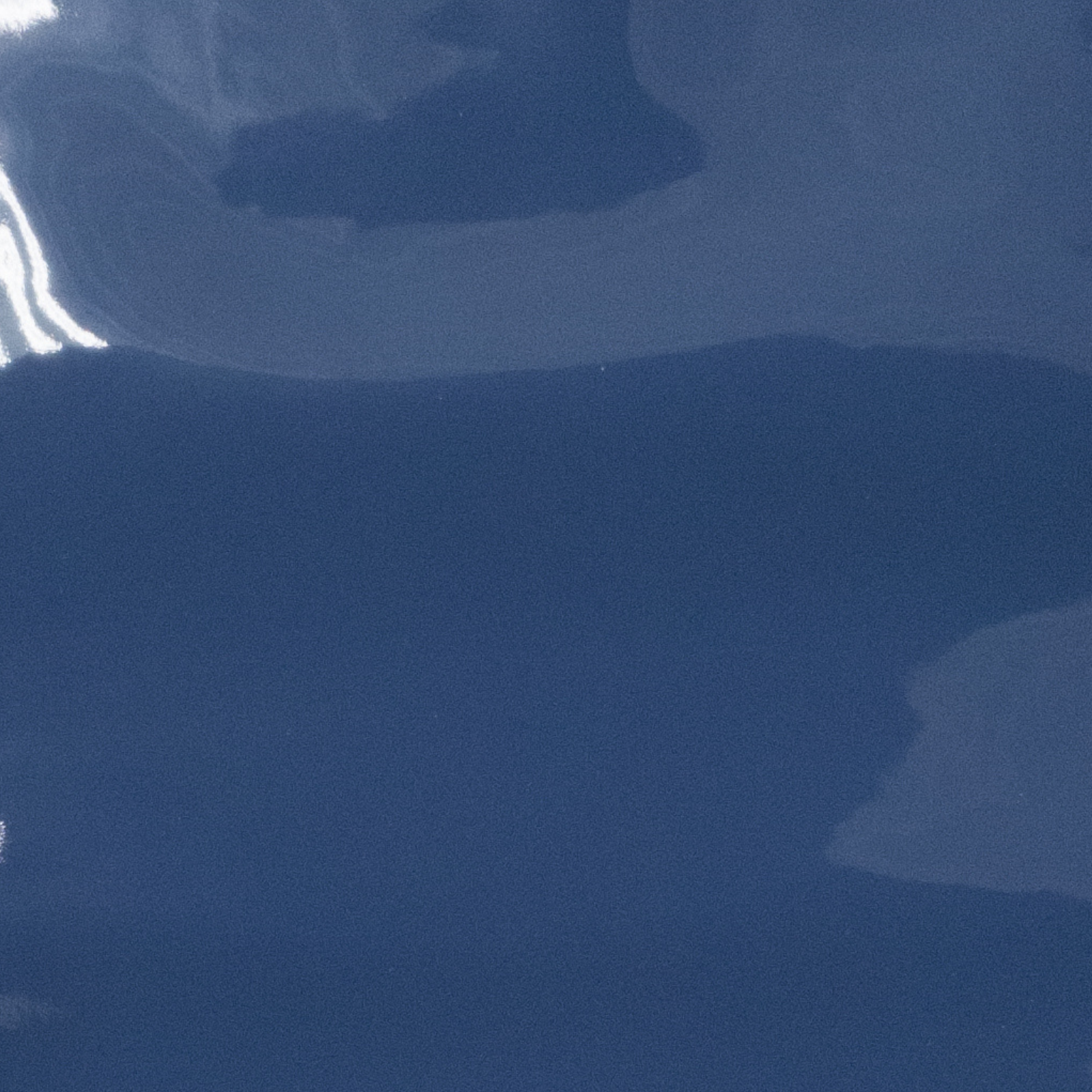 Solid Colors, Patent Cow Handbag Leather, Nonstock Precuts, Sweet Navy Blue / 8 x 10 | The Leather Guy