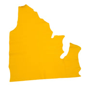 Chi-Town Mustard Yellow, Tried n True, 3-4 oz Leather Cow Hides, Top Piece / 6.5 - 7.5 | The Leather Guy
