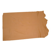 Medium Brown Cowhide Leather – Pebble Grain 3–4 oz | Milwaukee Medium Brown, Middle Piece / 6.5 - 7.5 | The Leather Guy