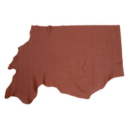 Warrens Cranberry Red, Tried n True, 3-4 oz Leather Cow Hides, Bottom Piece / 6.5 - 7.5 | The Leather Guy