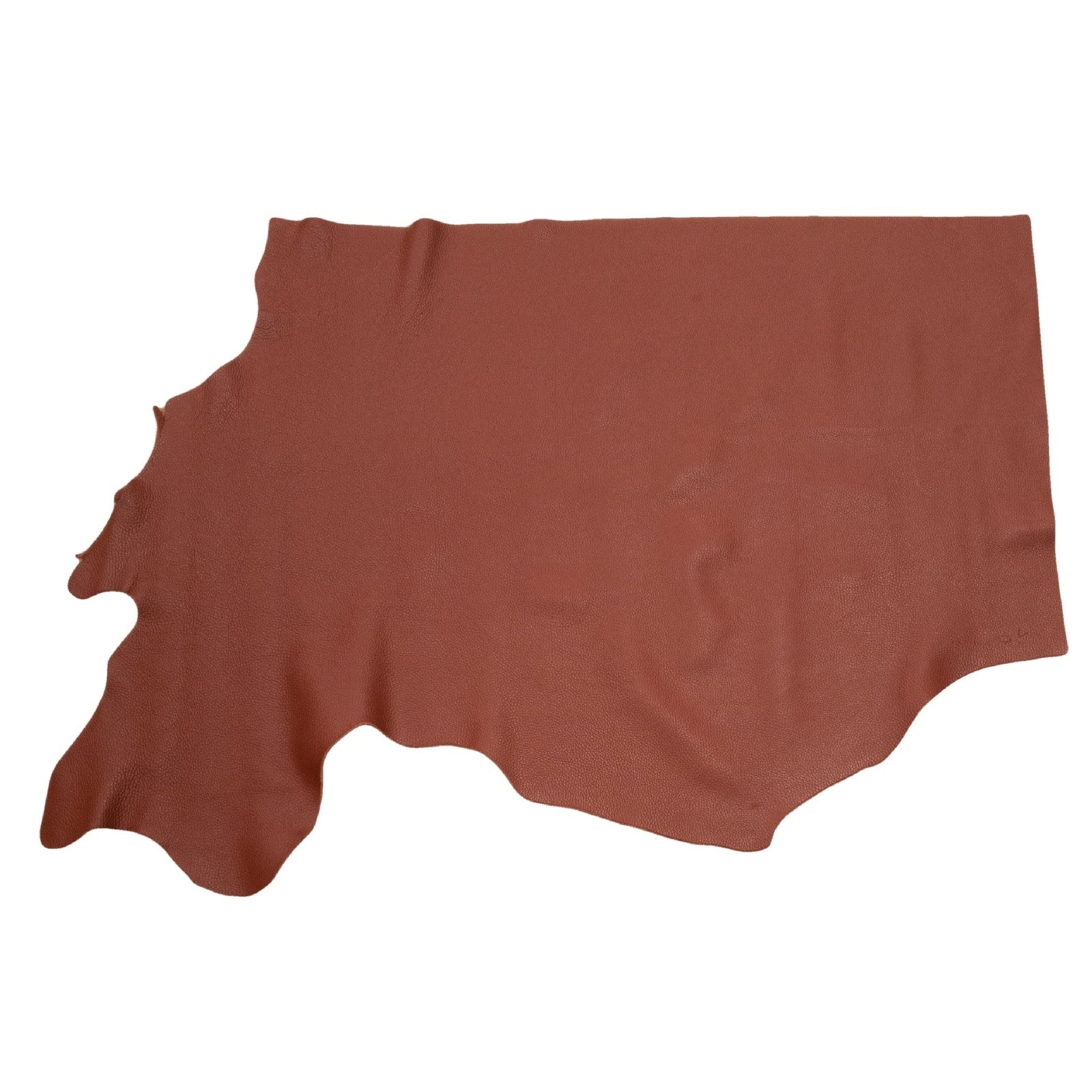 Warrens Cranberry Red, Tried n True, 3-4 oz Leather Cow Hides, Bottom Piece / 6.5 - 7.5 | The Leather Guy