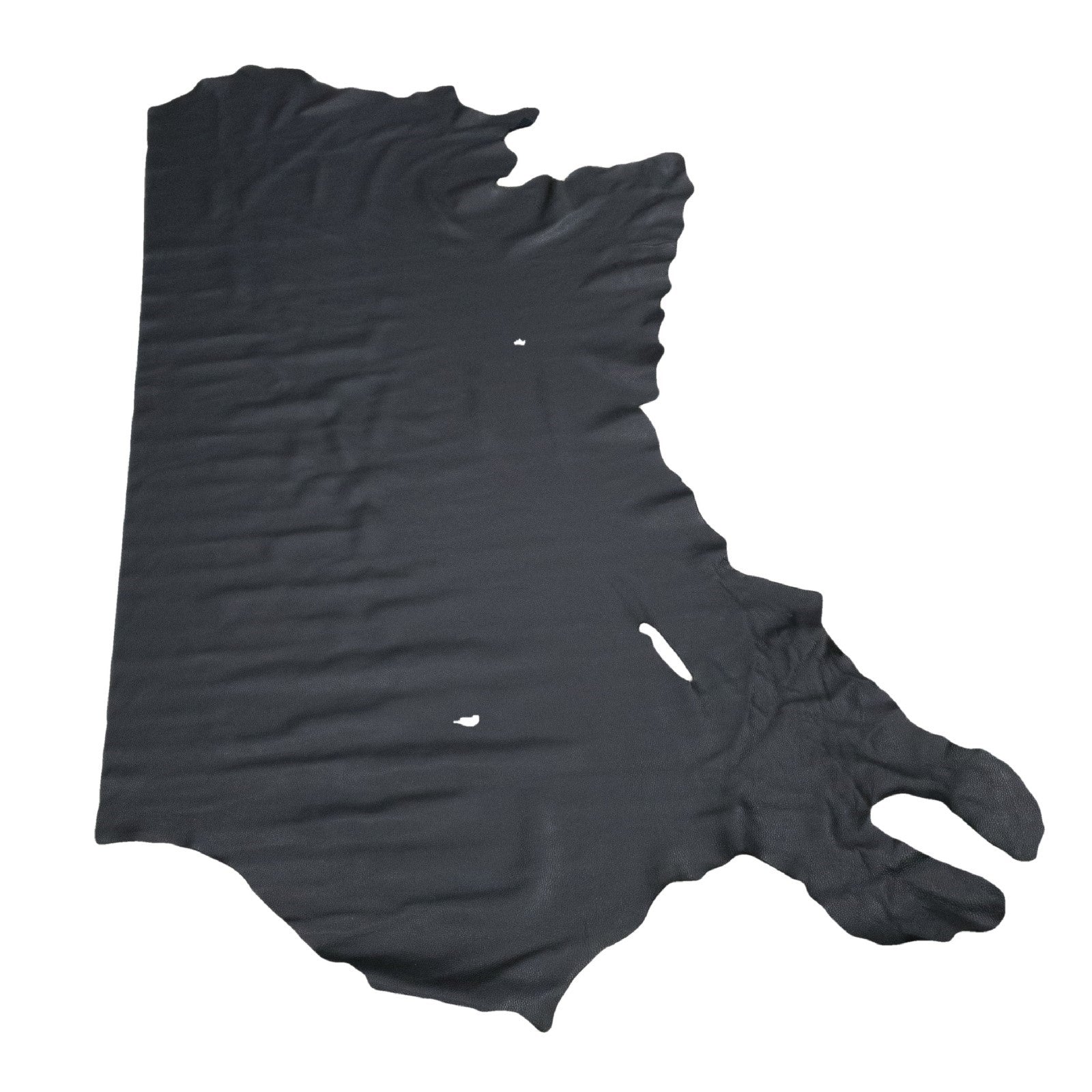 Black Cowhide Leather – Pebble Grain 3–4 oz | Texas Black Tea
