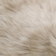 Taupe, Soft Long-Hair Sheepskin Rugs, 2" Wool,  | The Leather Guy