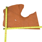 Terracotta Tan, 4-5 oz, 1-2 Sq Ft, Genuine Elephant Pieces, 1.5 Sq Ft | The Leather Guy